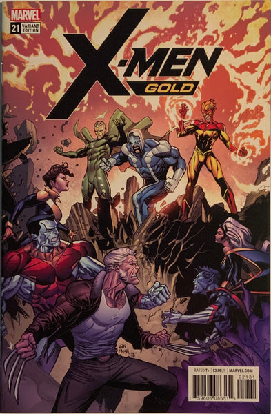 X-MEN GOLD (2017) #21 MORA 1:25 VARIANT COVER