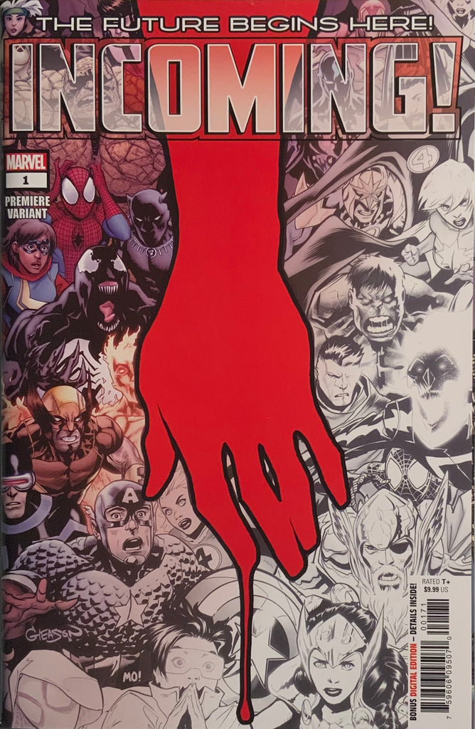 INCOMING # 1 GLEASON PREMIERE VARIANT COVER