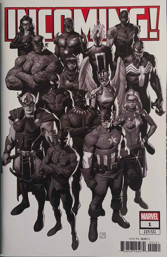 INCOMING # 1 MOLINA SKETCH VARIANT COVER