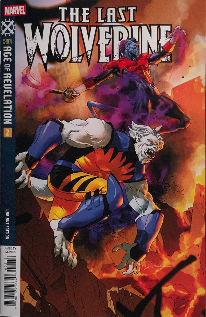 THE LAST WOLVERINE # 2 PAREL 1:25 VARIANT COVER
