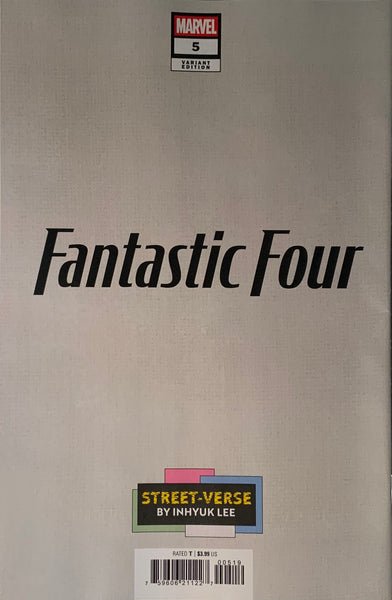 FANTASTIC FOUR (2025) # 5 INHYUK LEE 1:50 VIRGIN STREET-VERSE VARIANT COVER