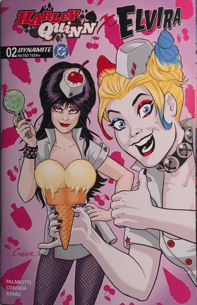 HARLEY QUINN X ELVIRA # 2 CONNER 1:10 VARIANT COVER