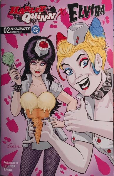 HARLEY QUINN X ELVIRA # 2 CONNER 1:10 VARIANT COVER