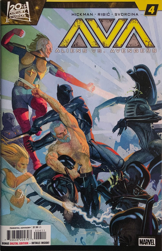 ALIENS VS AVENGERS # 4