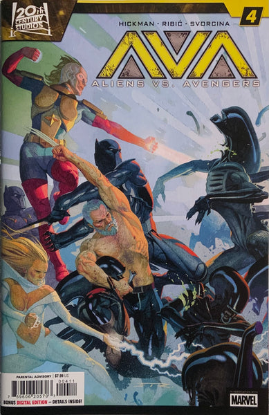 ALIENS VS AVENGERS # 4