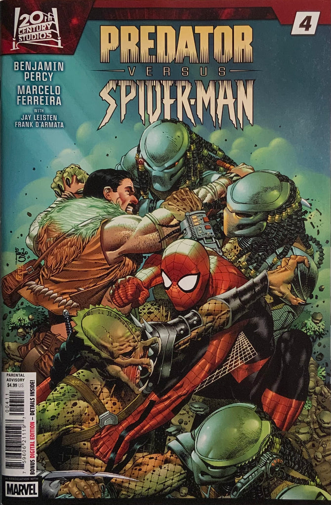 PREDATOR VS SPIDER-MAN # 4