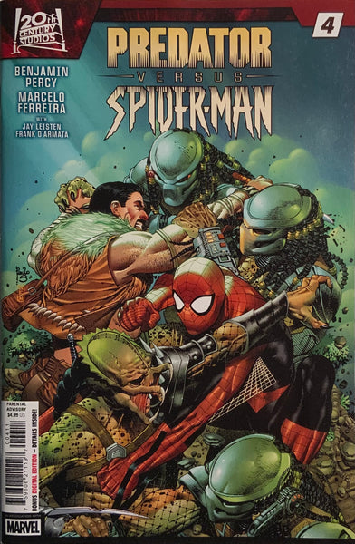 PREDATOR VS SPIDER-MAN # 4