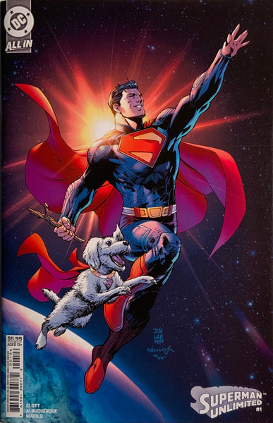 SUPERMAN UNLIMITED # 1 JIM LEE VARIANT COVER