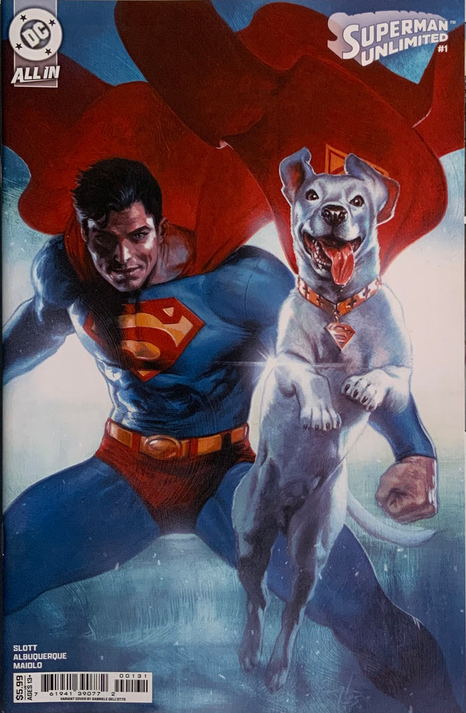 SUPERMAN UNLIMITED # 1 DELL’OTTO VARIANT COVER