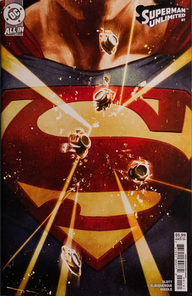 SUPERMAN UNLIMITED # 1 FIUMARA VARIANT COVER