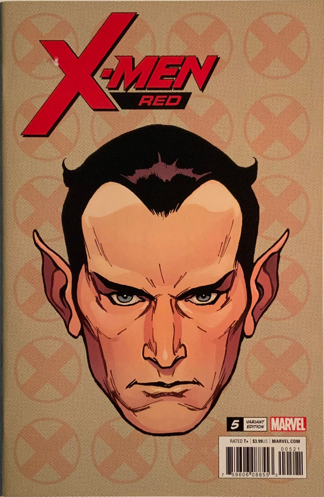 X-MEN RED (2018) # 5 CHAREST 1:10 HEADSHOT VARIANT COVER