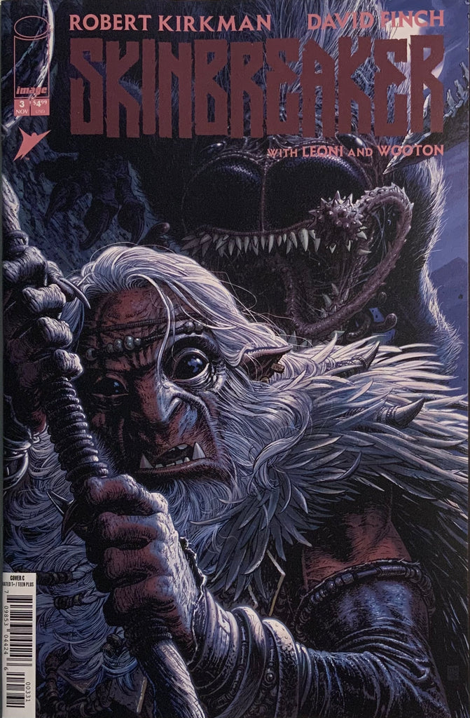 SKINBREAKER # 3 MOORE 1:10 VARIANT COVER