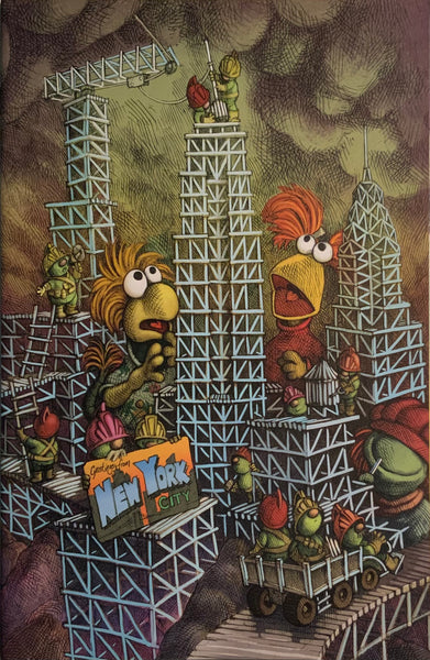 JIM HENSON’S FRAGGLE ROCK JOURNEY TO THE EVERSPRING # 1 NYCC LIMITED EDITION VARIANT COVER