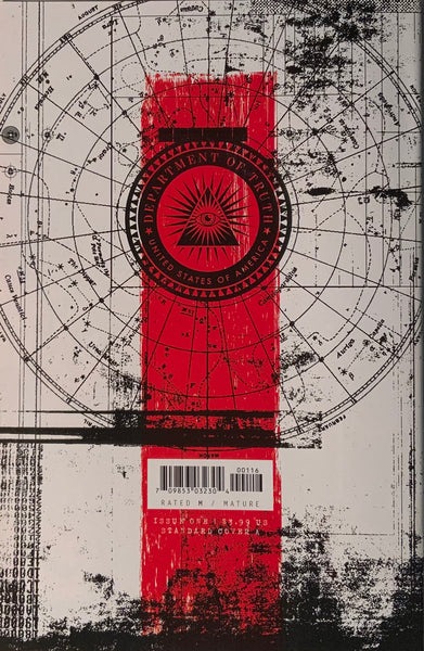 DEPARTMENT OF TRUTH # 1 SIXTH PRINTING 1:25 VARIANT COVER
