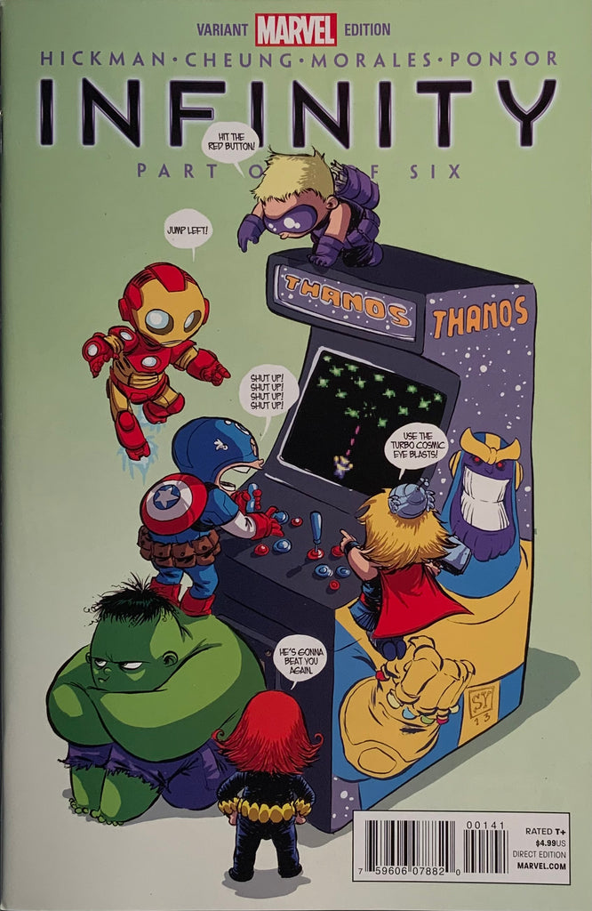 INFINITY # 1 YOUNG VARIANT COVER