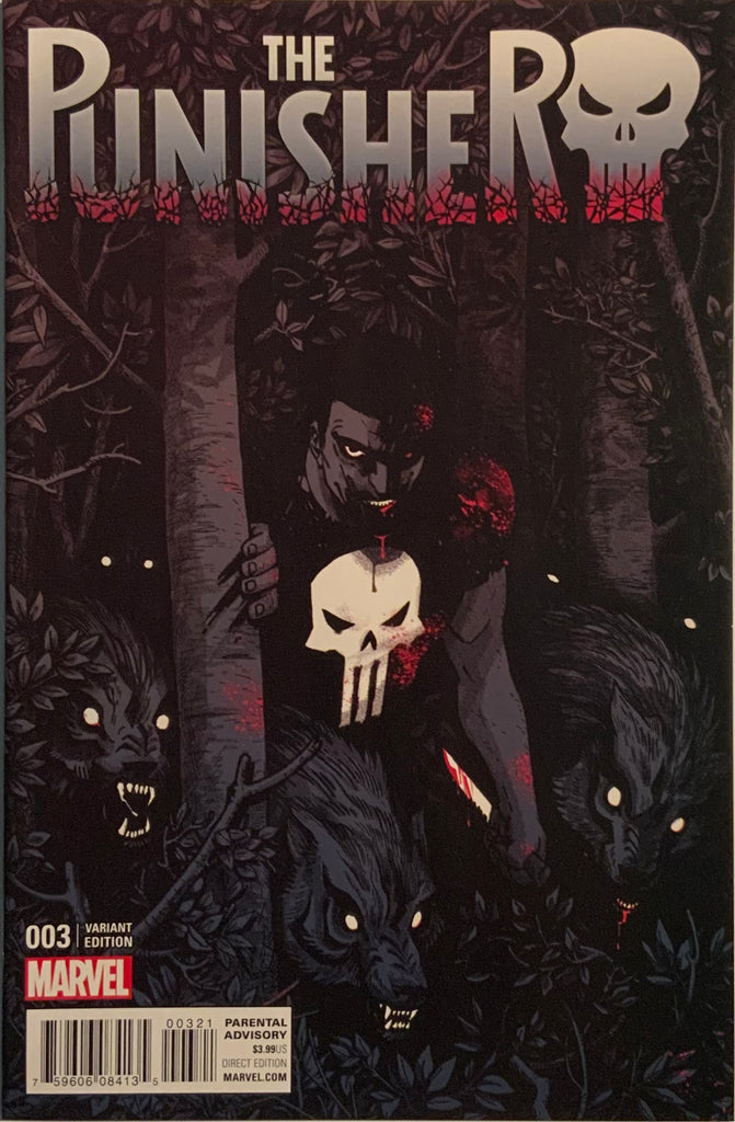 PUNISHER (2016-2018) # 3 CLOONAN 1:25 VARIANT COVER