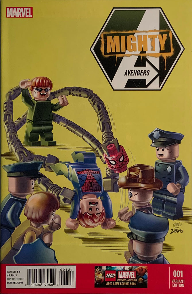 MIGHTY AVENGERS (2013-2014) # 1 LEGO 1:25 VARIANT COVER