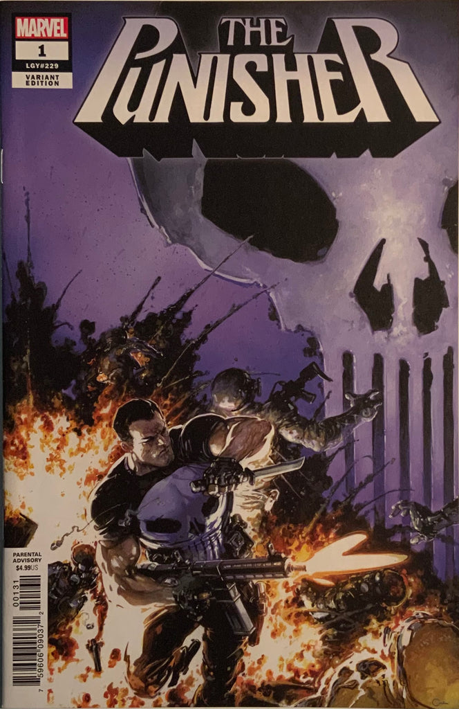 PUNISHER (2018-2019) # 1 CRAIN 1:25 VARIANT COVER