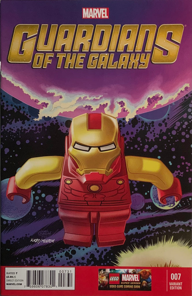 GUARDIANS OF THE GALAXY (2013-2015) # 7 LEGO 1:25 VARIANT COVER