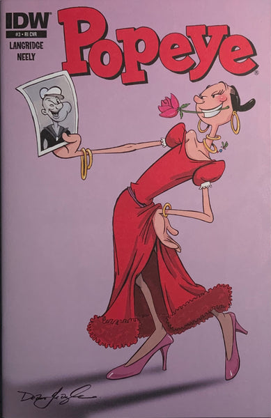 POPEYE # 3 RI RETAILER INCENTIVE VARIANT COVER