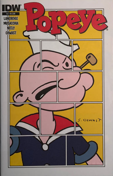 POPEYE # 4 RI RETAILER INCENTIVE VARIANT COVER