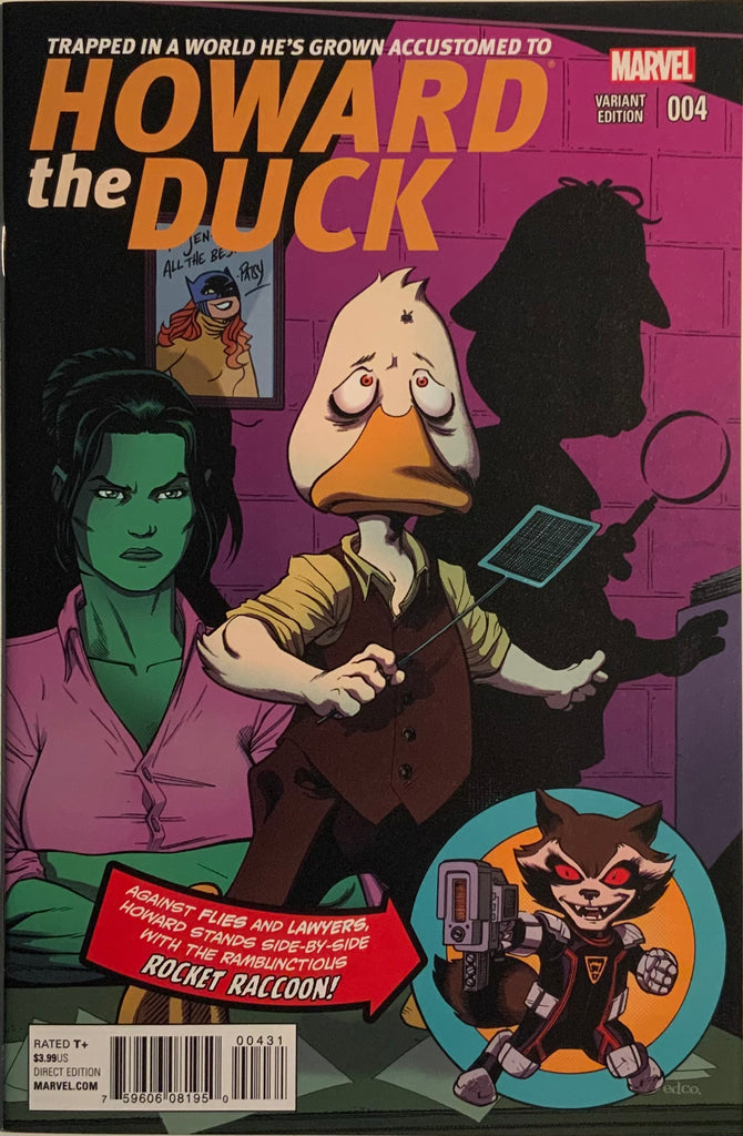 HOWARD THE DUCK (2015) # 4 McGUINNESS 1:25 VARIANT COVER