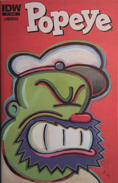 POPEYE # 7 RI RETAILER INCENTIVE VARIANT COVER