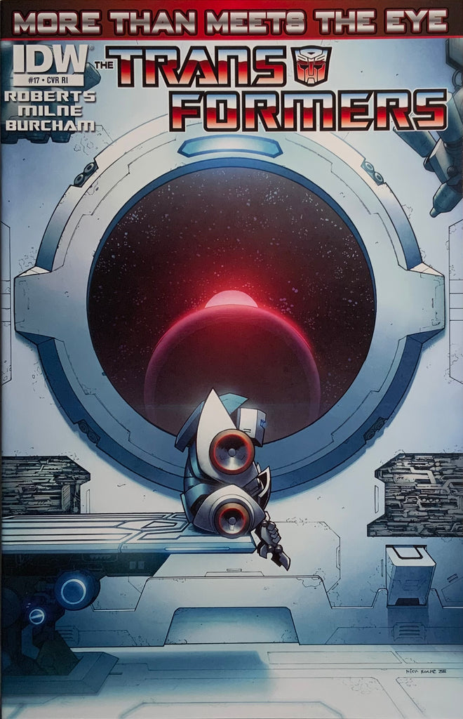 TRANSFORMERS MORE THAN MEETS THE EYE #17 ROCHE RETAILER INCENTIVE COVER