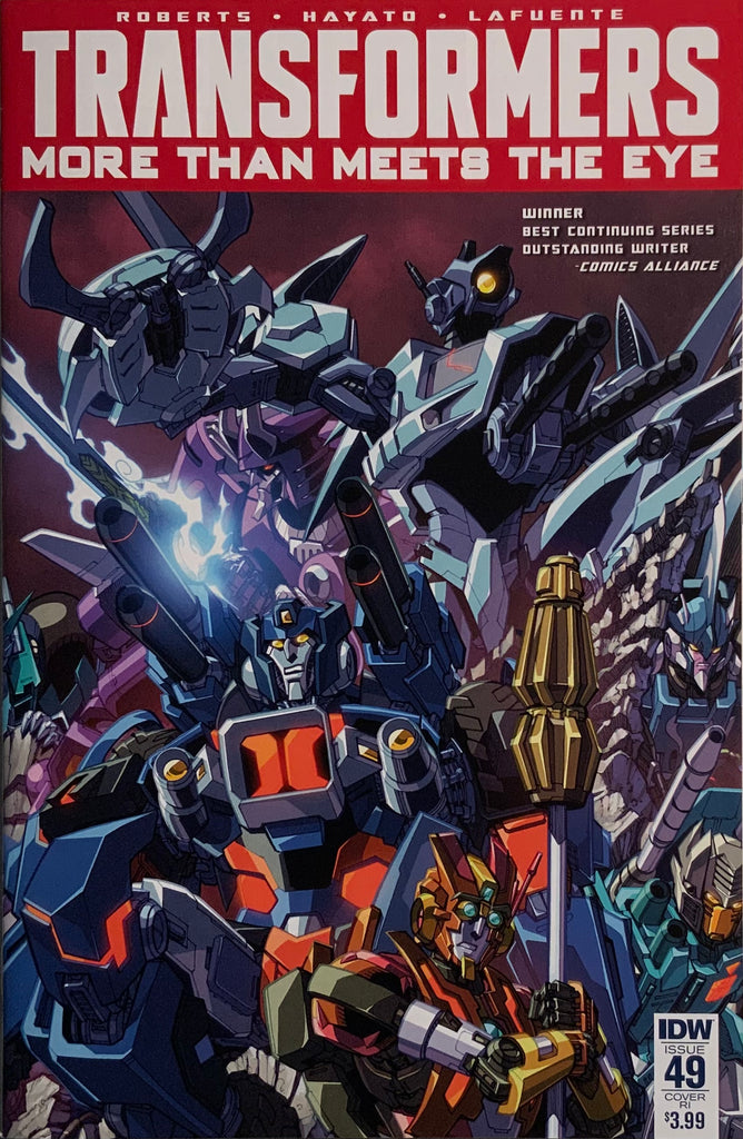 TRANSFORMERS MORE THAN MEETS THE EYE #49 MILNE RETAILER INCENTIVE COVER