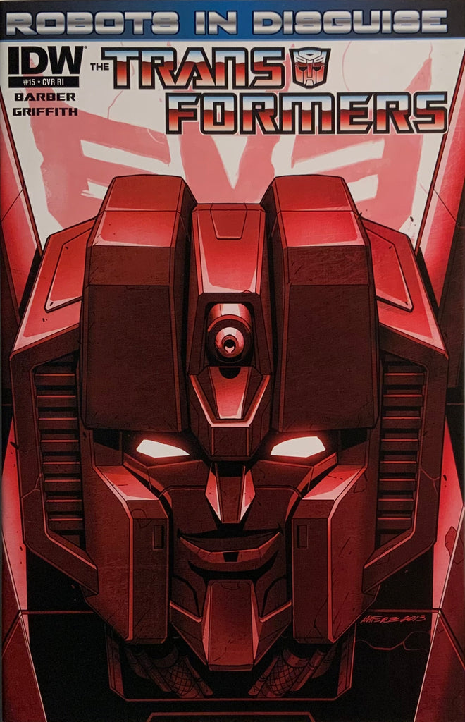 TRANSFORMERS ROBOTS IN DISGUISE #15 MATERE RETAILER INCENTIVE COVER