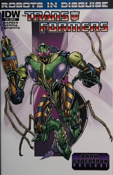 TRANSFORMERS ROBOTS IN DISGUISE #19 JIMENEZ RETAILER INCENTIVE COVER