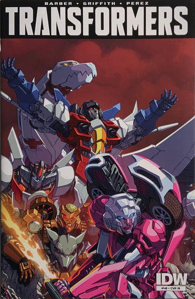 TRANSFORMERS ROBOTS IN DISGUISE #48 MILNE RETAILER INCENTIVE COVER
