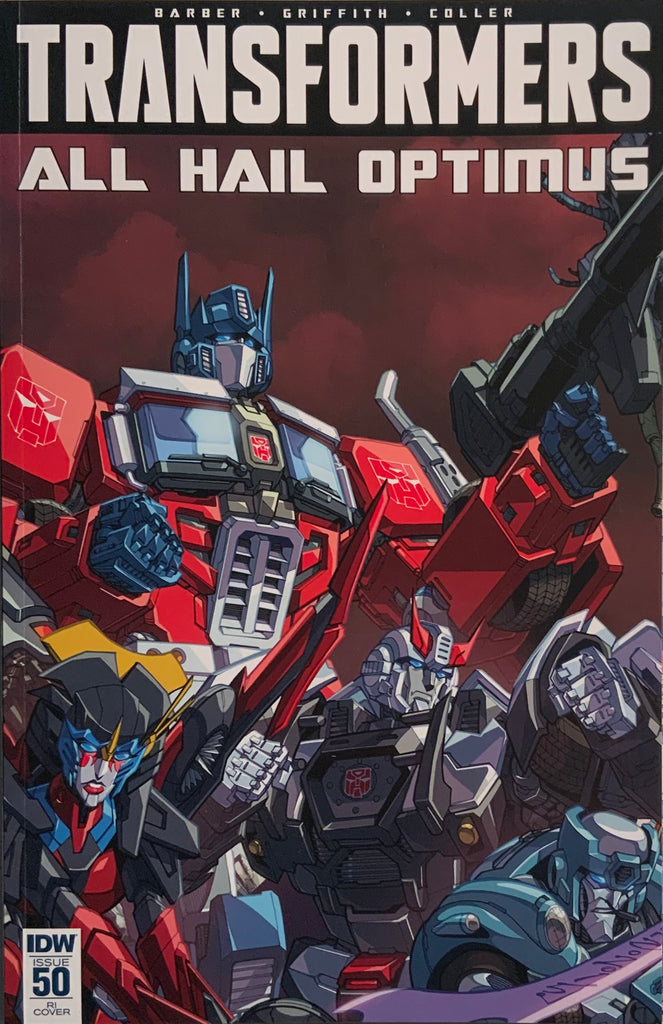 TRANSFORMERS ROBOTS IN DISGUISE #50 MILNE RETAILER INCENTIVE COVER