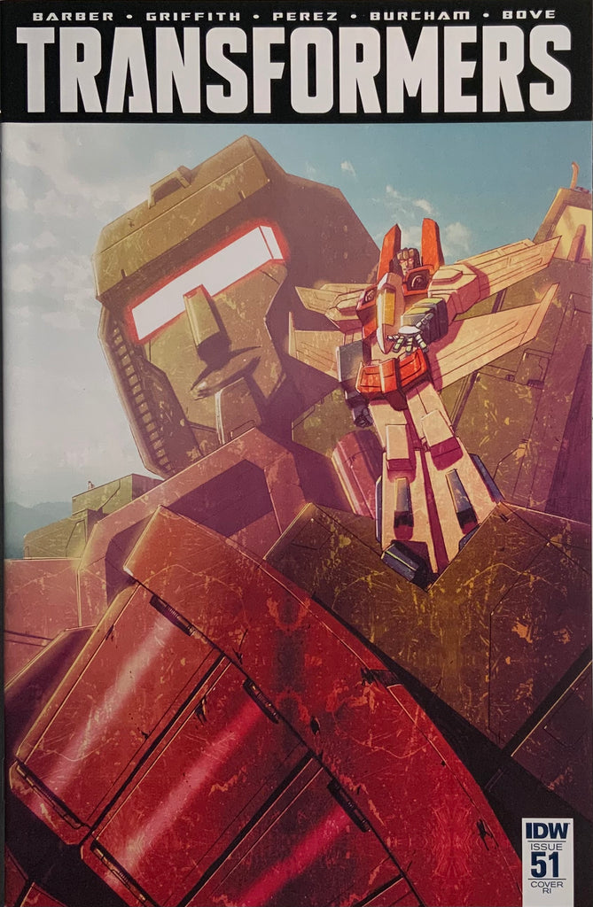 TRANSFORMERS ROBOTS IN DISGUISE #51 RAMONDELLI RETAILER INCENTIVE COVER