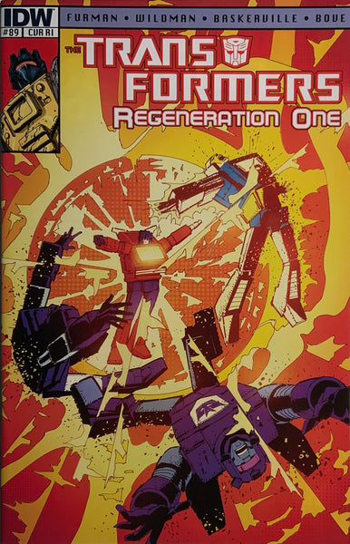 TRANSFORMERS REGENERATION ONE #89 SENIOR RETAILER INCENTIVE COVER