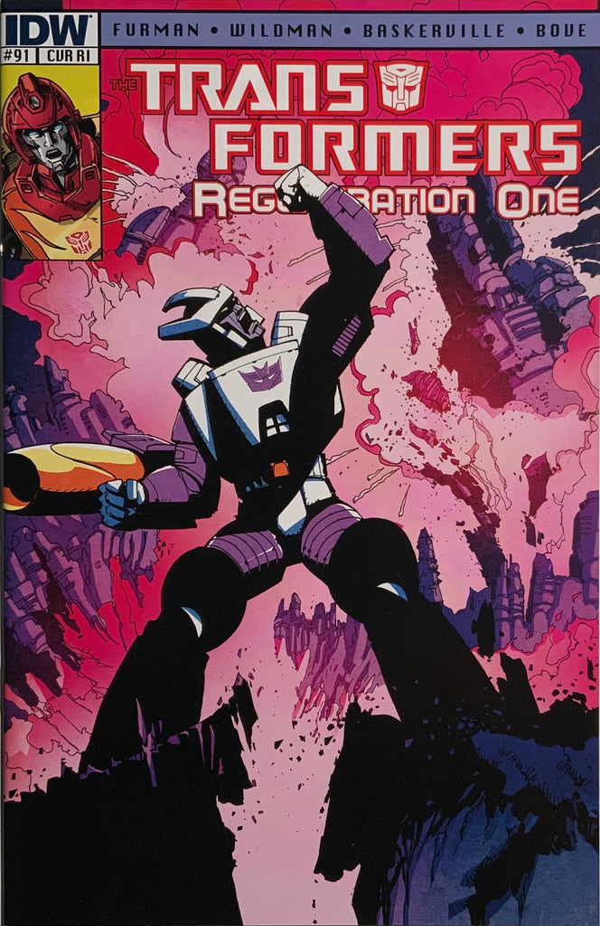 TRANSFORMERS REGENERATION ONE #91 SENIOR RETAILER INCENTIVE COVER