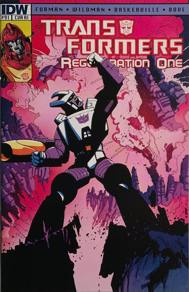 TRANSFORMERS REGENERATION ONE #91 SENIOR RETAILER INCENTIVE COVER