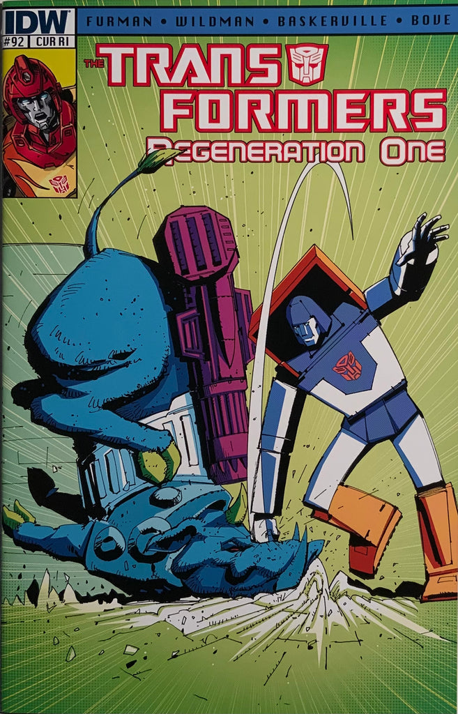 TRANSFORMERS REGENERATION ONE #92 SENIOR RETAILER INCENTIVE COVER