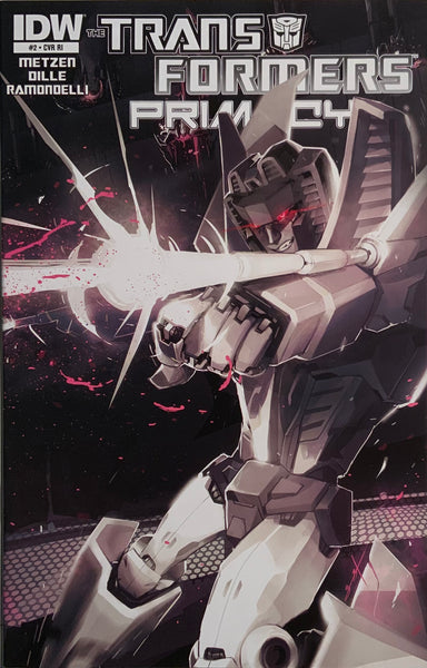 TRANSFORMERS PRIMACY # 2 STONE RETAILER INCENTIVE COVER