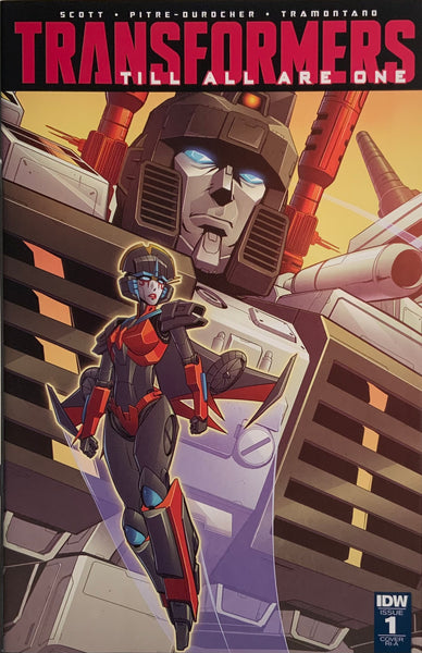 TRANSFORMERS TILL ALL ARE ONE # 1 PITRE-DUROCHER RETAILER INCENTIVE COVER