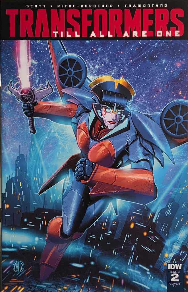 TRANSFORMERS TILL ALL ARE ONE # 2 VALENZUELA RETAILER INCENTIVE COVER