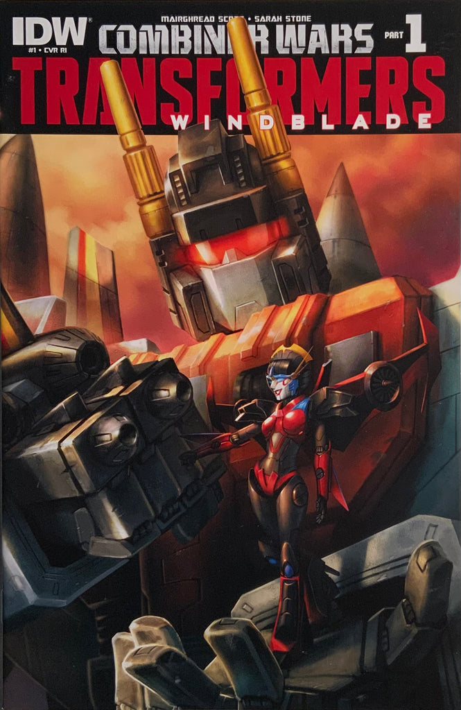 TRANSFORMERS WINDBLADE VOL 2 #1 PITRE-DUROCHER RETAILER INCENTIVE COVER