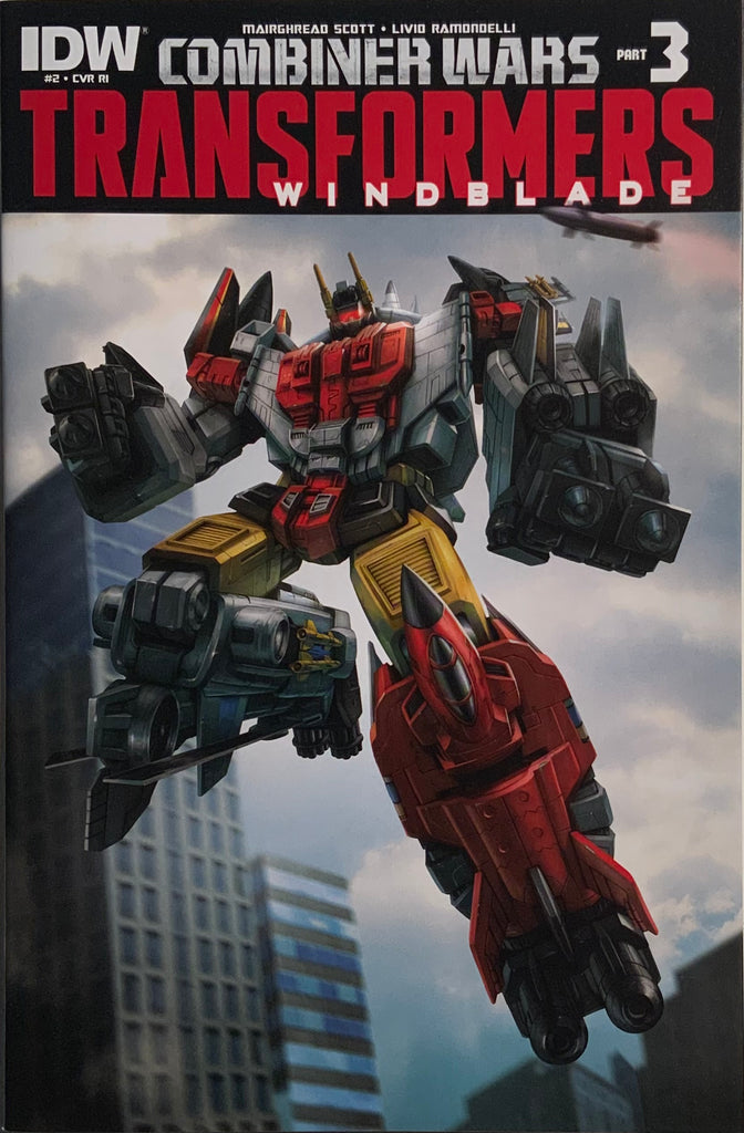 TRANSFORMERS WINDBLADE VOL 2 #2 HASBRO RETAILER INCENTIVE COVER