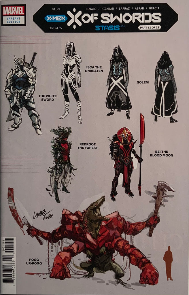 X OF SWORDS : STASIS #1 LARRAZ 1:10 DESIGN VARIANT COVER