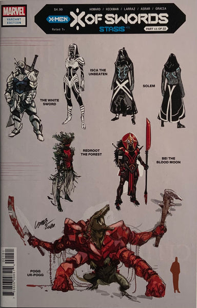 X OF SWORDS : STASIS #1 LARRAZ 1:10 DESIGN VARIANT COVER