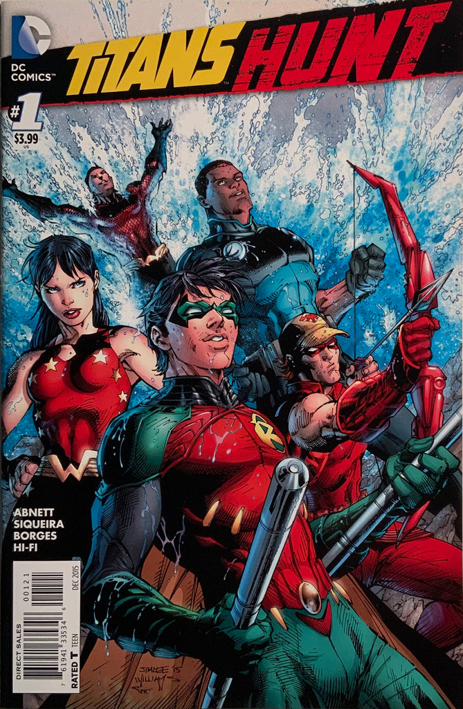 TITANS HUNT # 1 JIM LEE 1:25 VARIANT COVER