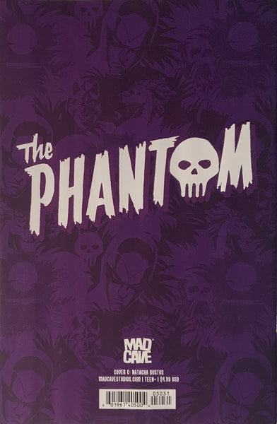 THE PHANTOM (MAD CAVE) #3 BUSTOS 1:10 VARIANT COVER