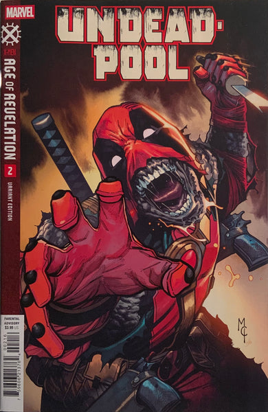 UNDEADPOOL # 2 COCCOLO 1:25 VARIANT COVER