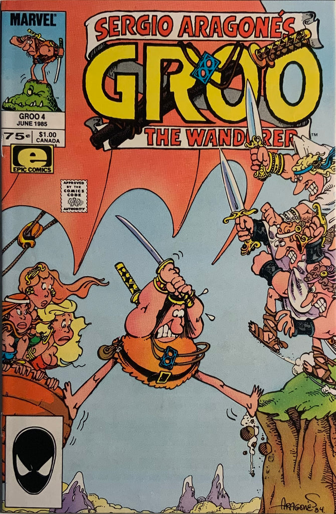 GROO THE WANDERER (1985-1995) # 4