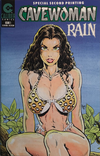 CAVEWOMAN : RAIN # 1 SECOND PRINTING